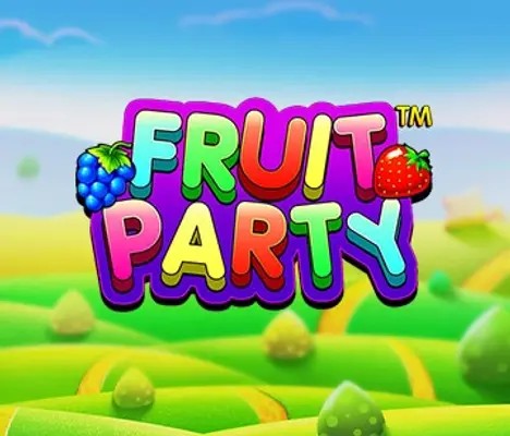 Fruit Party slot visual from Pragmatic Play available on vem-apostar.pt