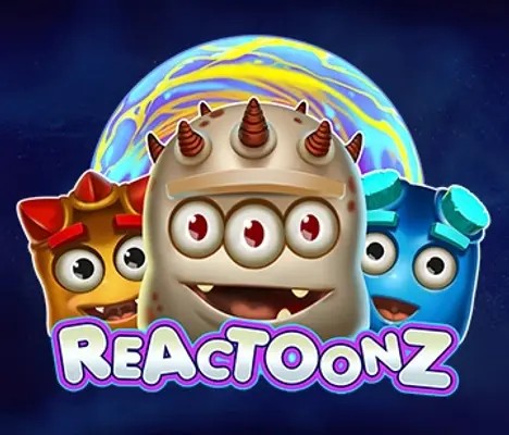 Try Reactoonz slot by Play’n GO on vem-apostar.pt – logo image